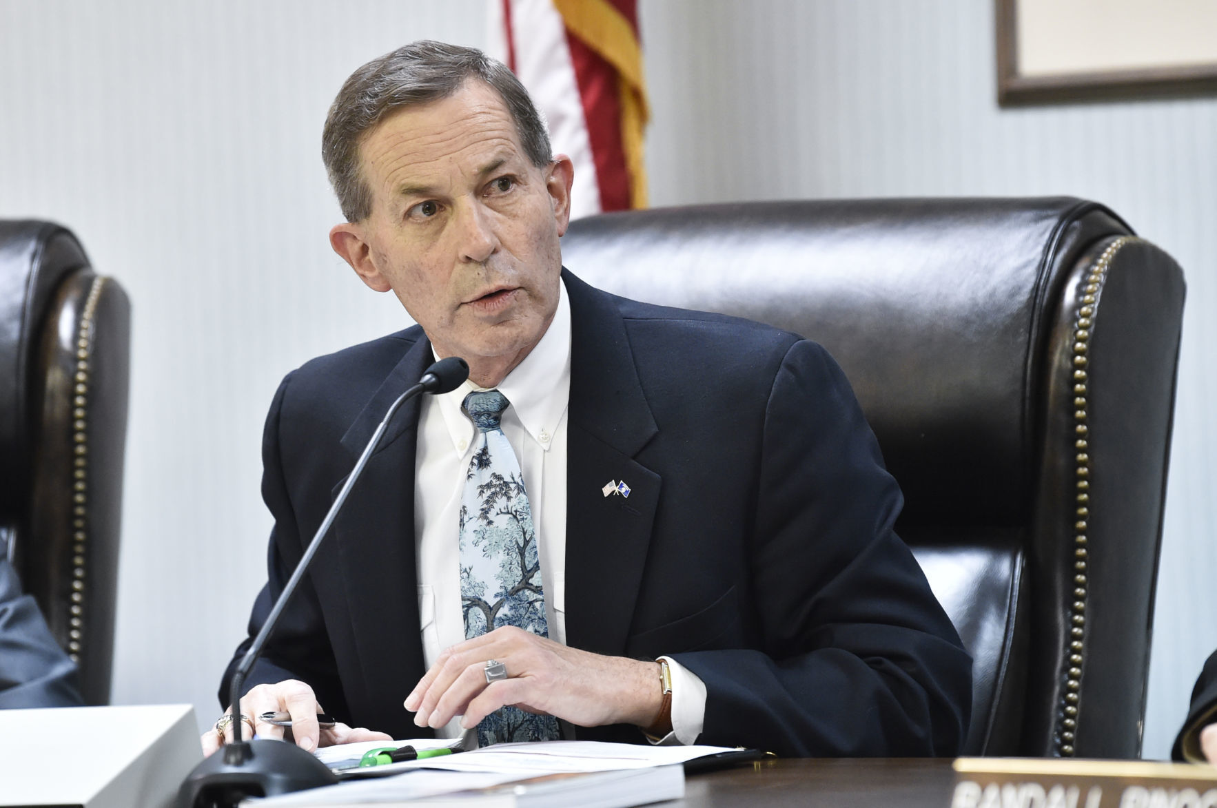 Brad Johnson, chairman of the Public Service Commission